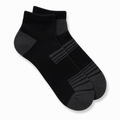 Men's Athletic Ankle Socks - Black