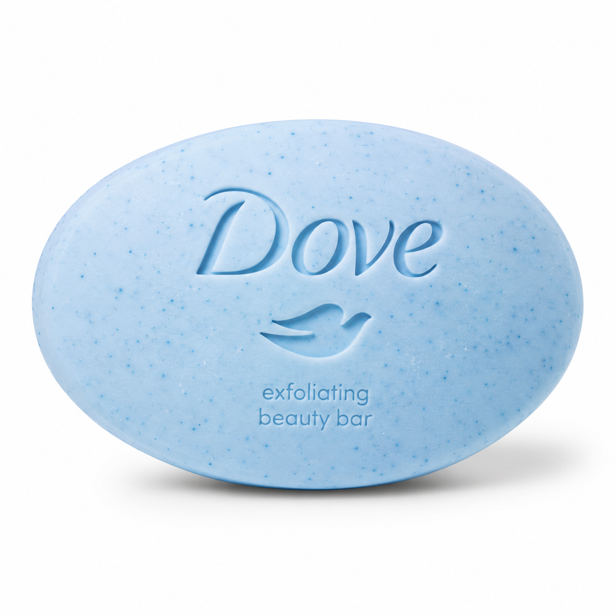 Dove Exfoliating Light Blue Bar Soap 4.75oz