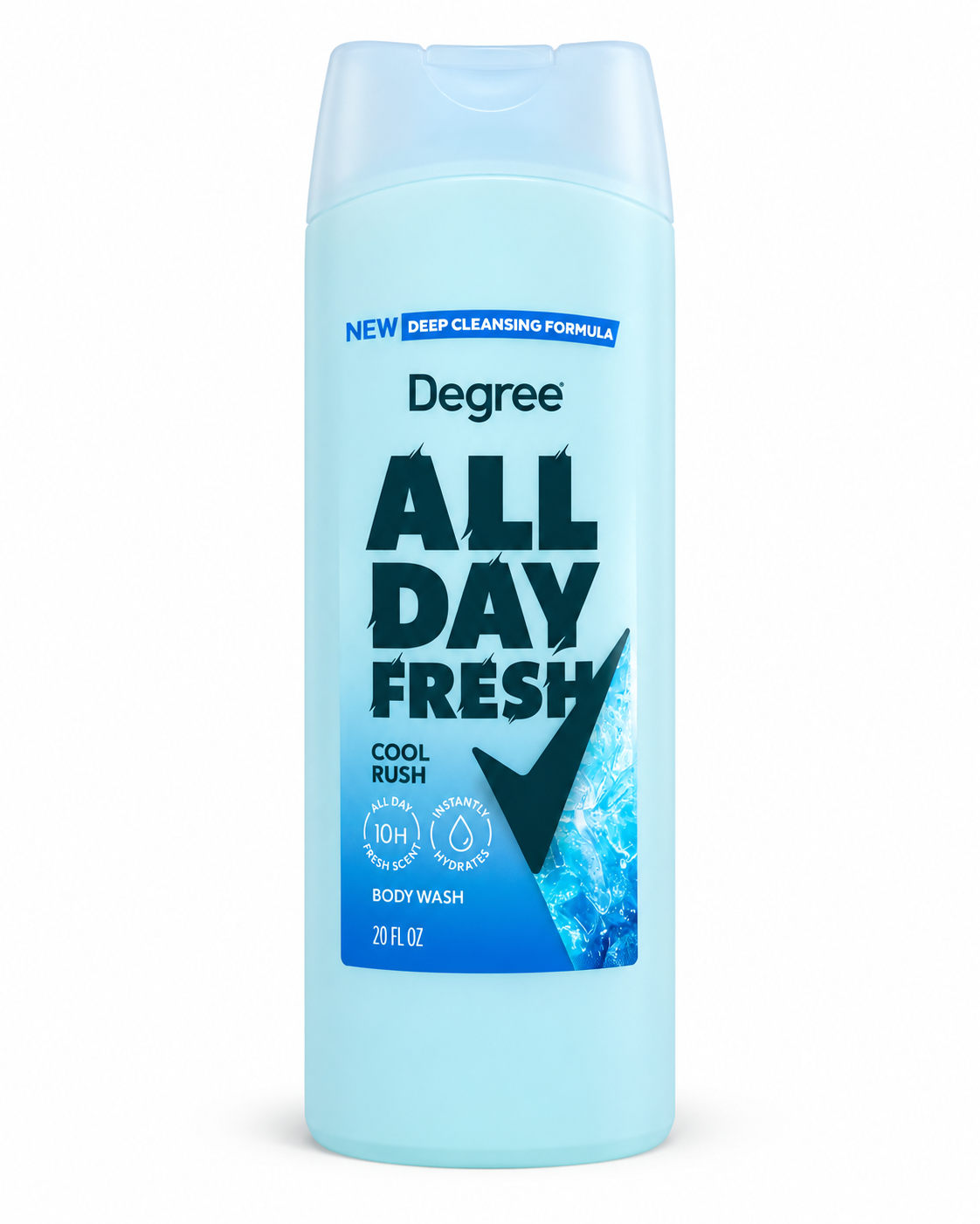Degree All Day Fresh Cool Rush Body Wash 20 fl oz
