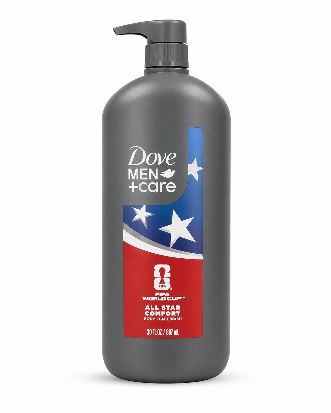 Dove Men+Care All Star Comfort Body + Face Wash FIFA World Cup Edition