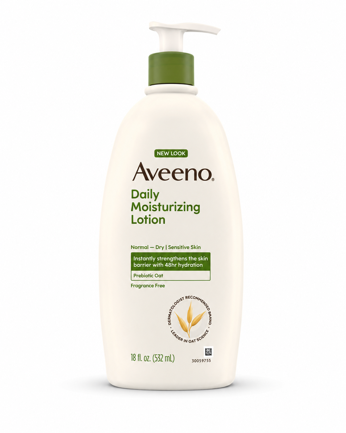 Aveeno Daily Moisturizing Lotion Fragrance-Free 18 fl oz
