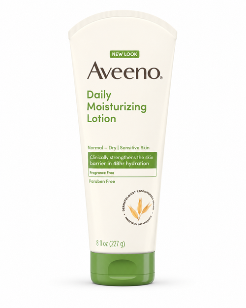 Aveeno Daily Moisturizing Lotion Tube 8 fl oz Fragrance-Free