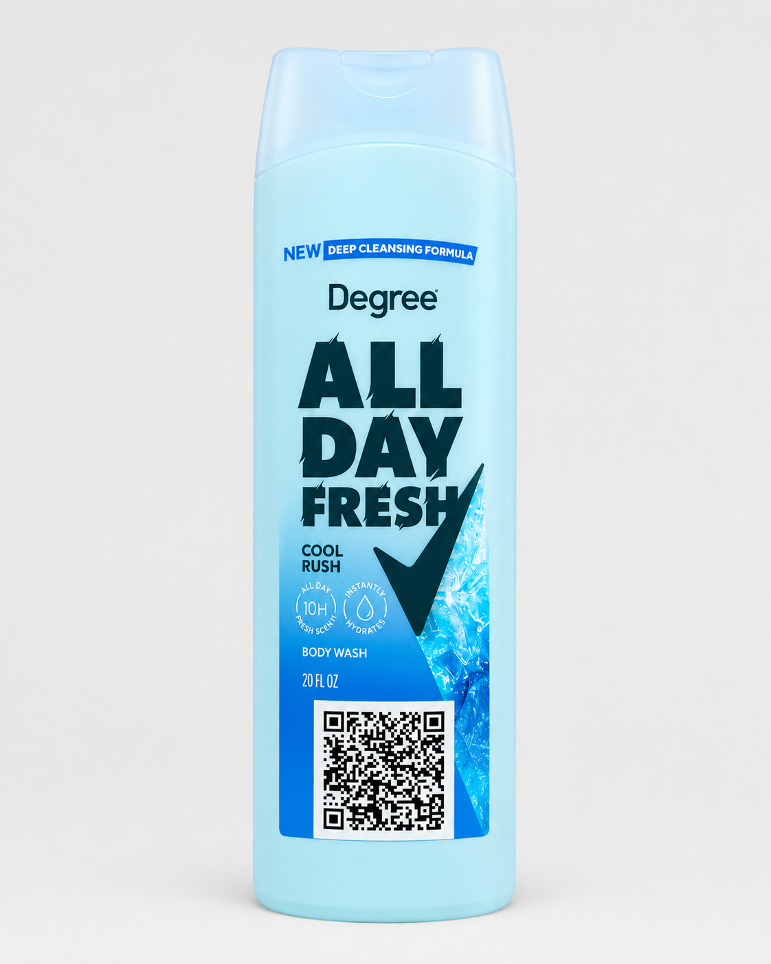Degree All Day Fresh Cool Rush Body Wash 20 fl oz