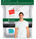 Hanes Crew Neck T-Shirt 6-Pack