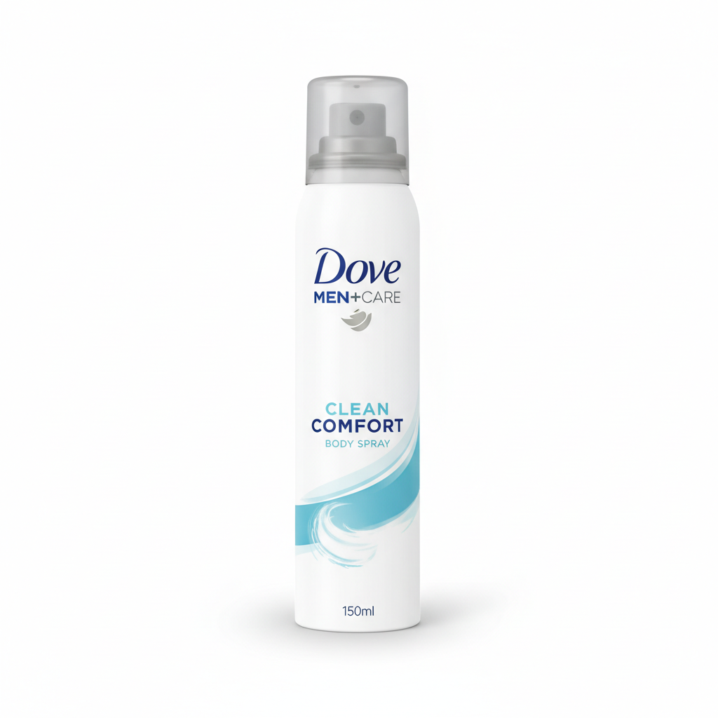 Dove Men+Care Clean Comfort Body Spray 150ml
