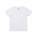 Hanes V-Neck T-Shirt flat lay